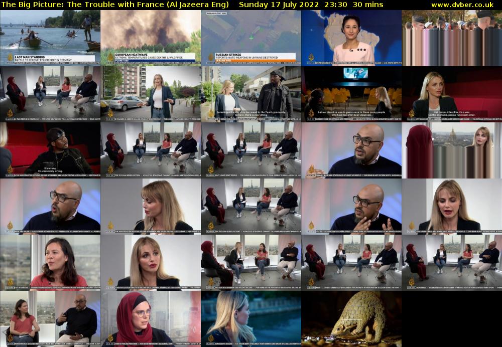 The Big Picture: The Trouble with France (Al Jazeera Eng) Sunday 17 July 2022 23:30 - 00:00