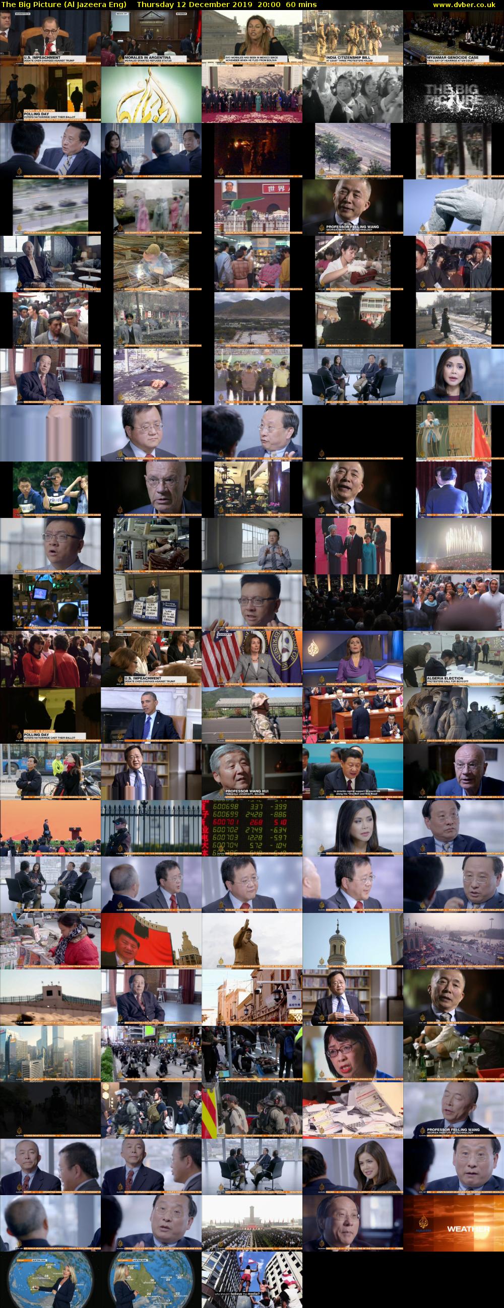 The Big Picture (Al Jazeera Eng) Thursday 12 December 2019 20:00 - 21:00
