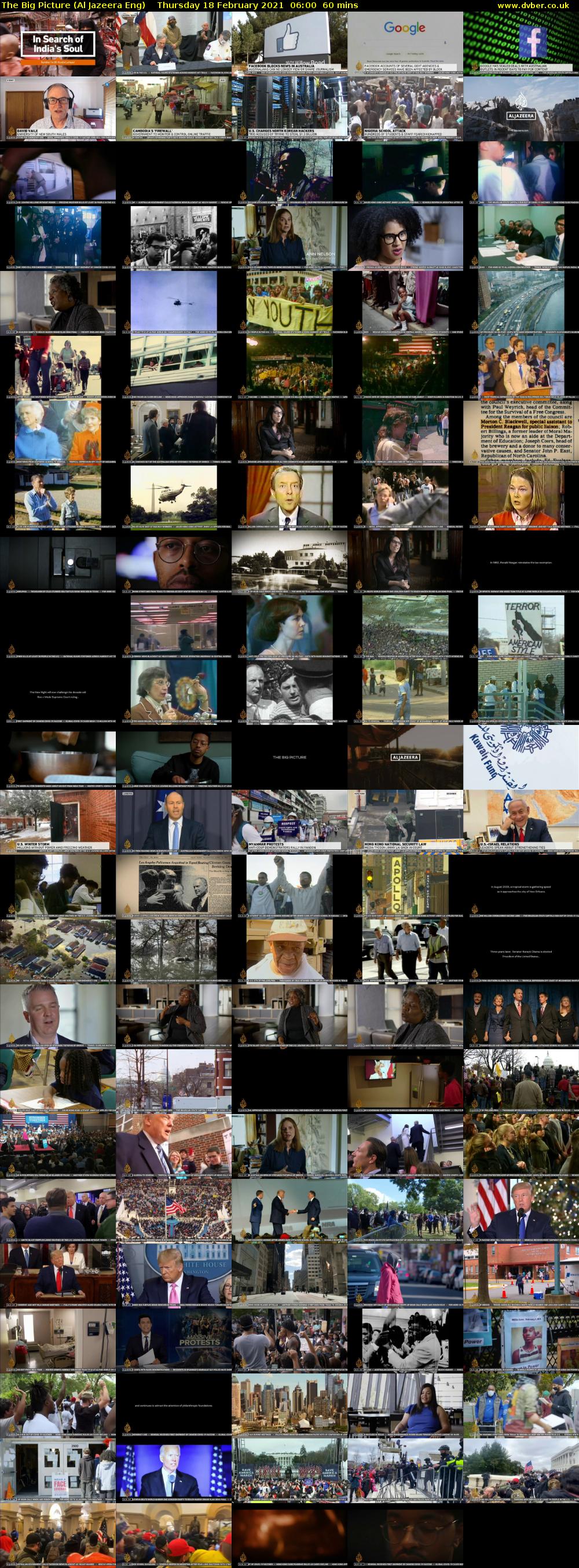 The Big Picture (Al Jazeera Eng) Thursday 18 February 2021 06:00 - 07:00