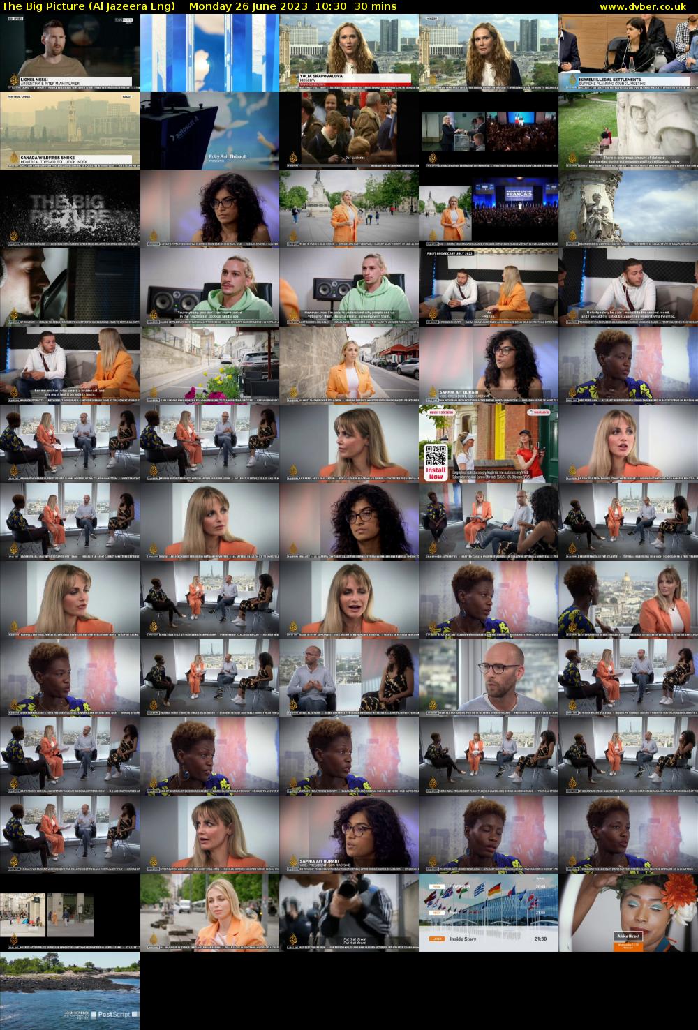 The Big Picture (Al Jazeera Eng) Monday 26 June 2023 10:30 - 11:00