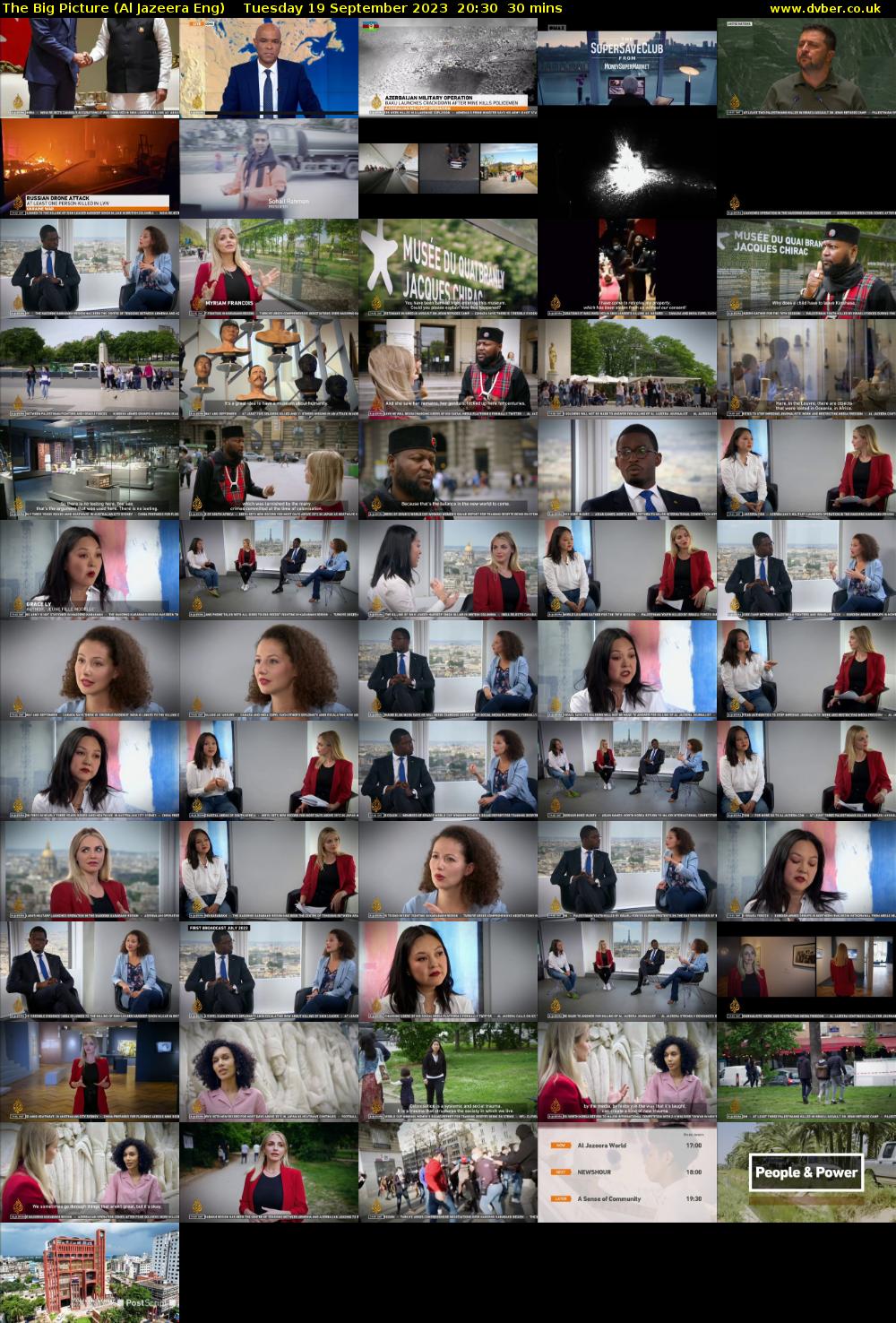 The Big Picture (Al Jazeera Eng) Tuesday 19 September 2023 20:30 - 21:00