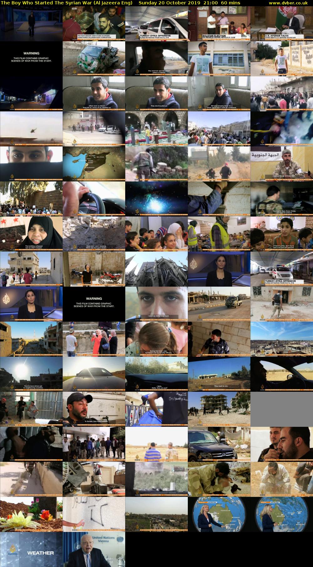 The Boy Who Started The Syrian War (Al Jazeera Eng) Sunday 20 October 2019 21:00 - 22:00