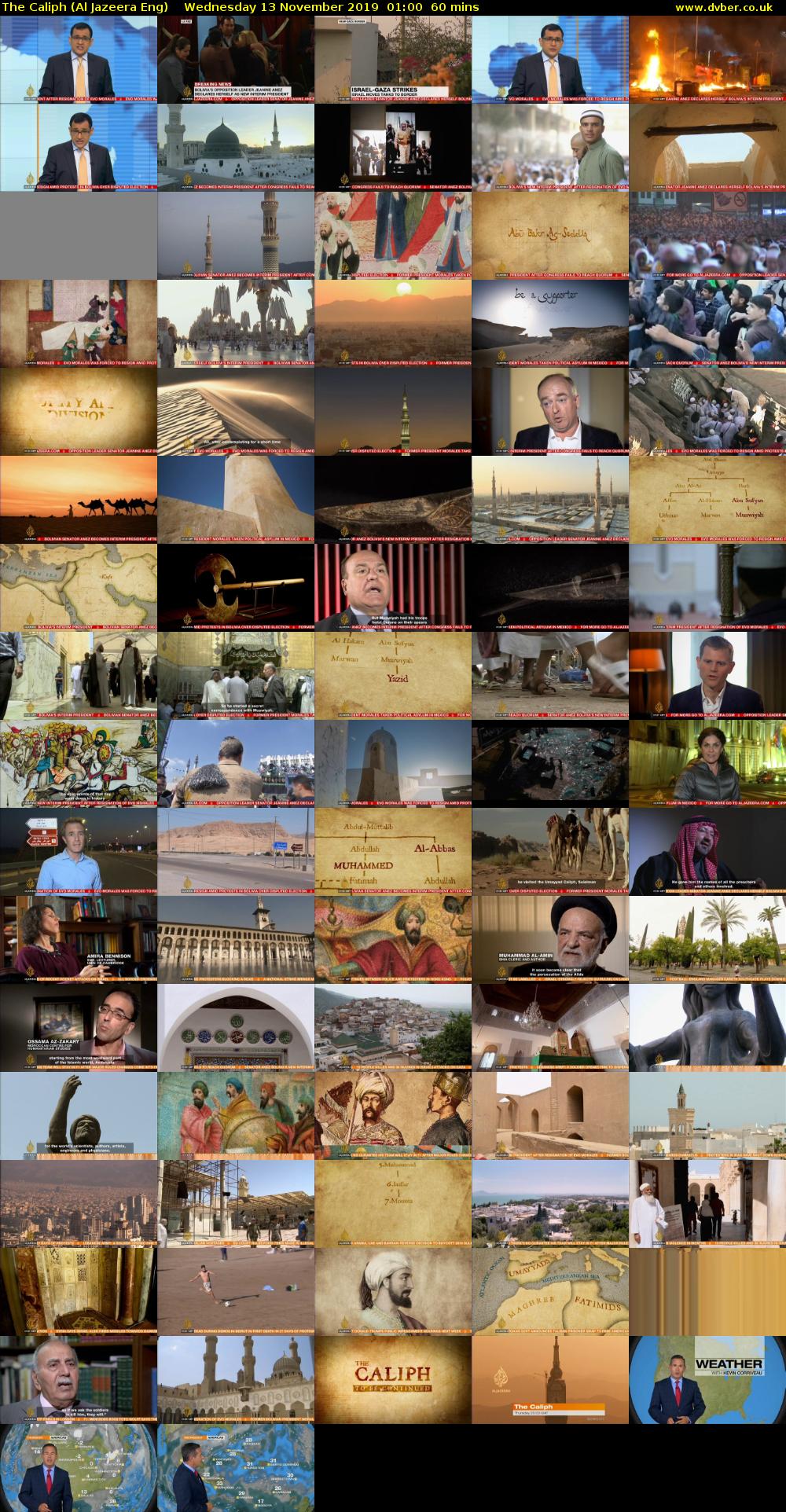 The Caliph (Al Jazeera Eng) Wednesday 13 November 2019 01:00 - 02:00