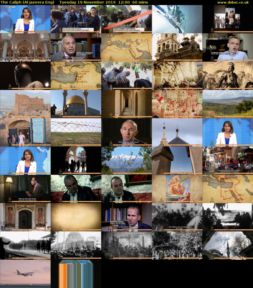 The Caliph (Al Jazeera Eng) Tuesday 19 November 2019 12:00 - 13:00