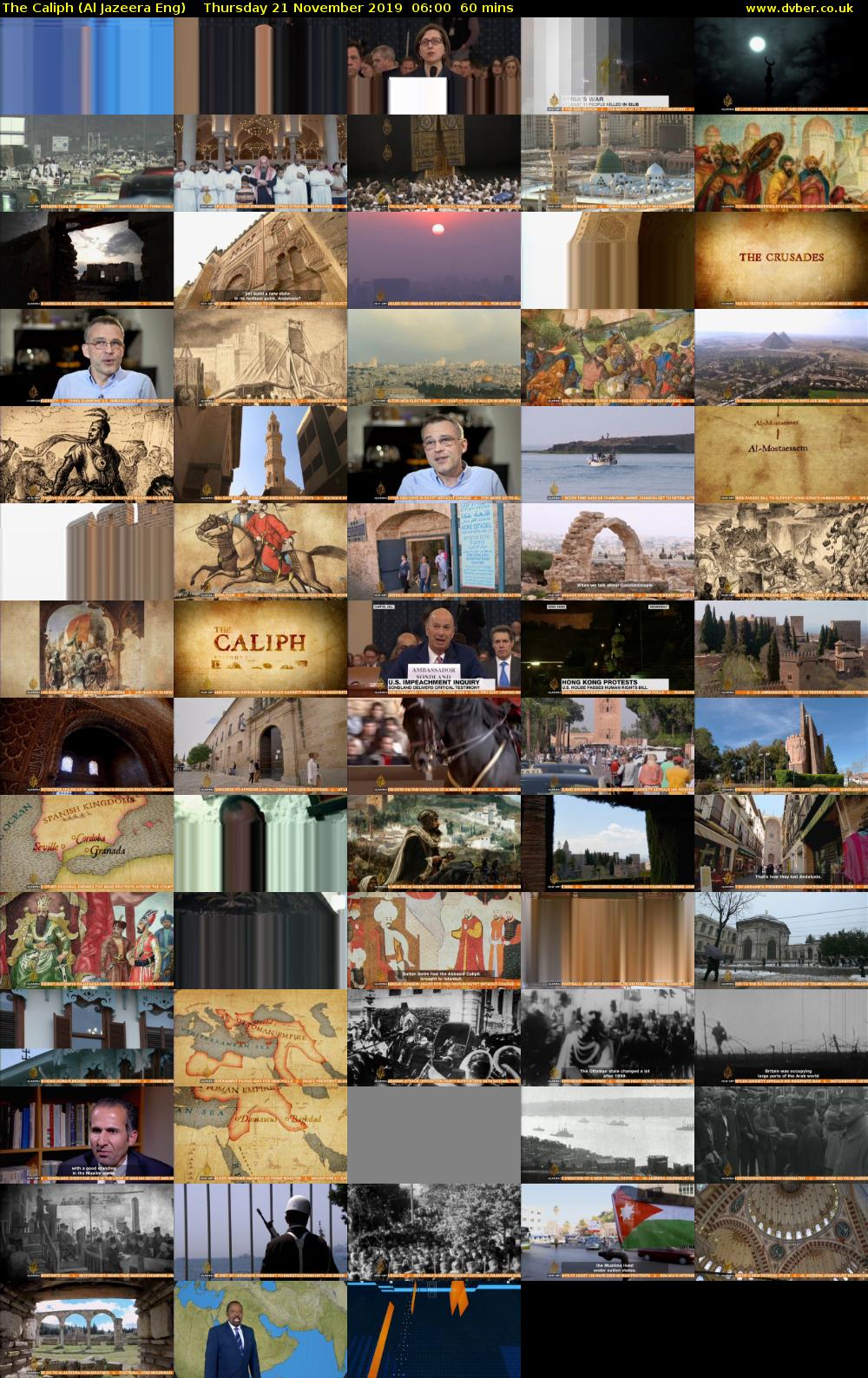 The Caliph (Al Jazeera Eng) Thursday 21 November 2019 06:00 - 07:00