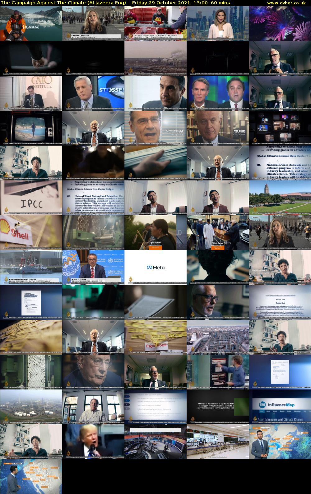 The Campaign Against The Climate (Al Jazeera Eng) Friday 29 October 2021 13:00 - 14:00