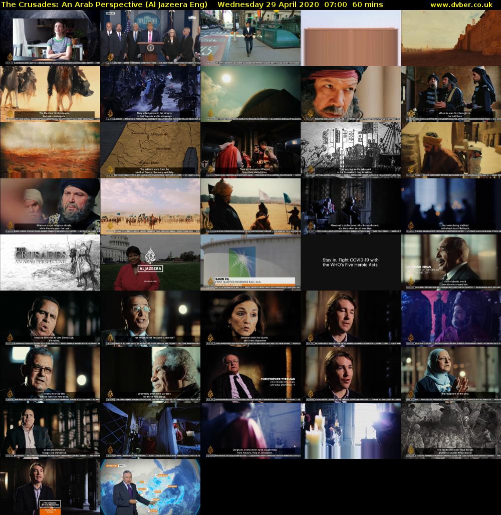 The Crusades: An Arab Perspective (Al Jazeera Eng) Wednesday 29 April 2020 07:00 - 08:00