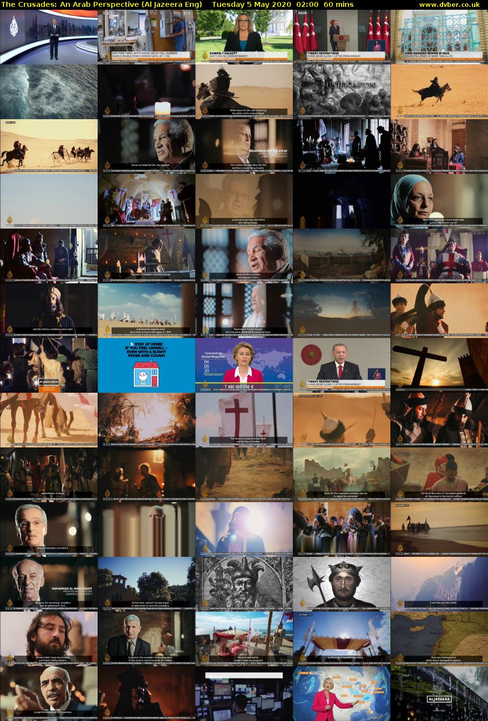 The Crusades: An Arab Perspective (Al Jazeera Eng) Tuesday 5 May 2020 02:00 - 03:00