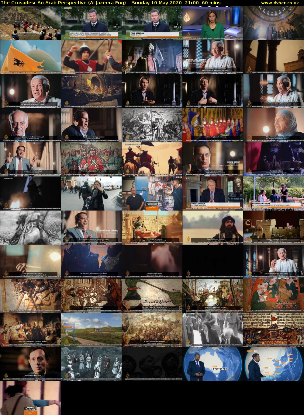 The Crusades: An Arab Perspective (Al Jazeera Eng) Sunday 10 May 2020 21:00 - 22:00
