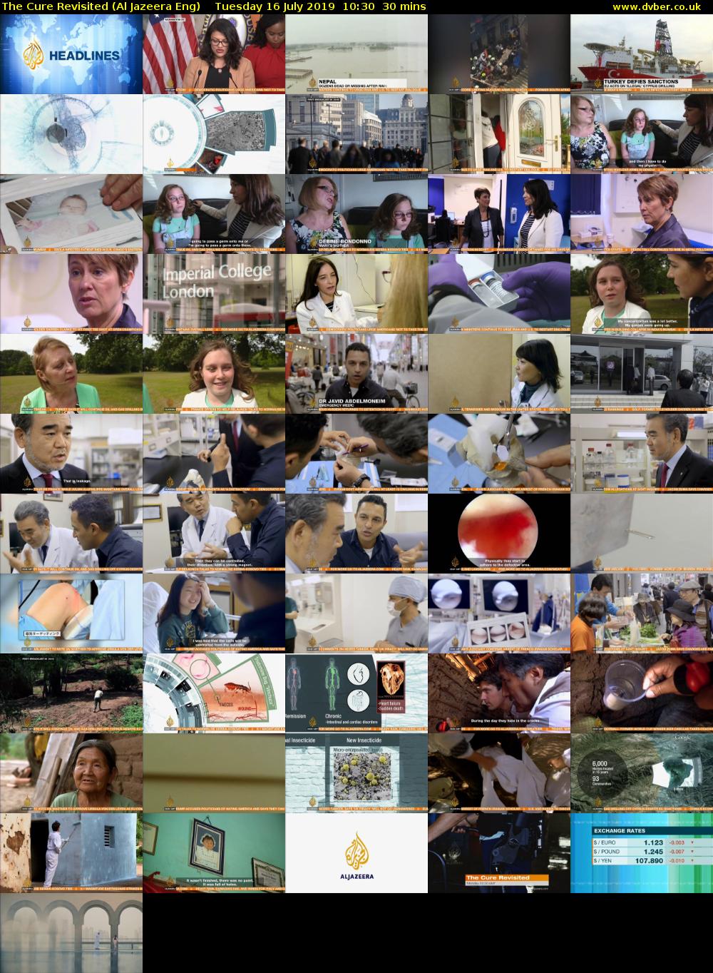 The Cure Revisited (Al Jazeera Eng) Tuesday 16 July 2019 10:30 - 11:00