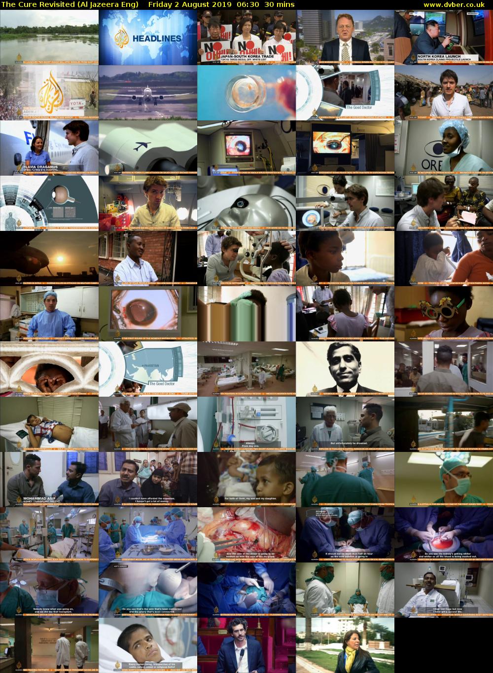 The Cure Revisited (Al Jazeera Eng) Friday 2 August 2019 06:30 - 07:00