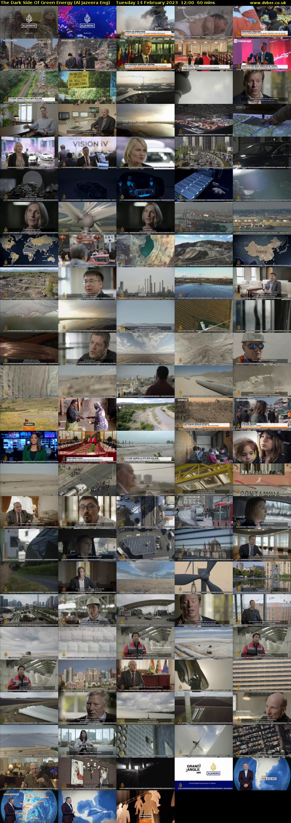The Dark Side Of Green Energy (Al Jazeera Eng) Tuesday 14 February 2023 12:00 - 13:00