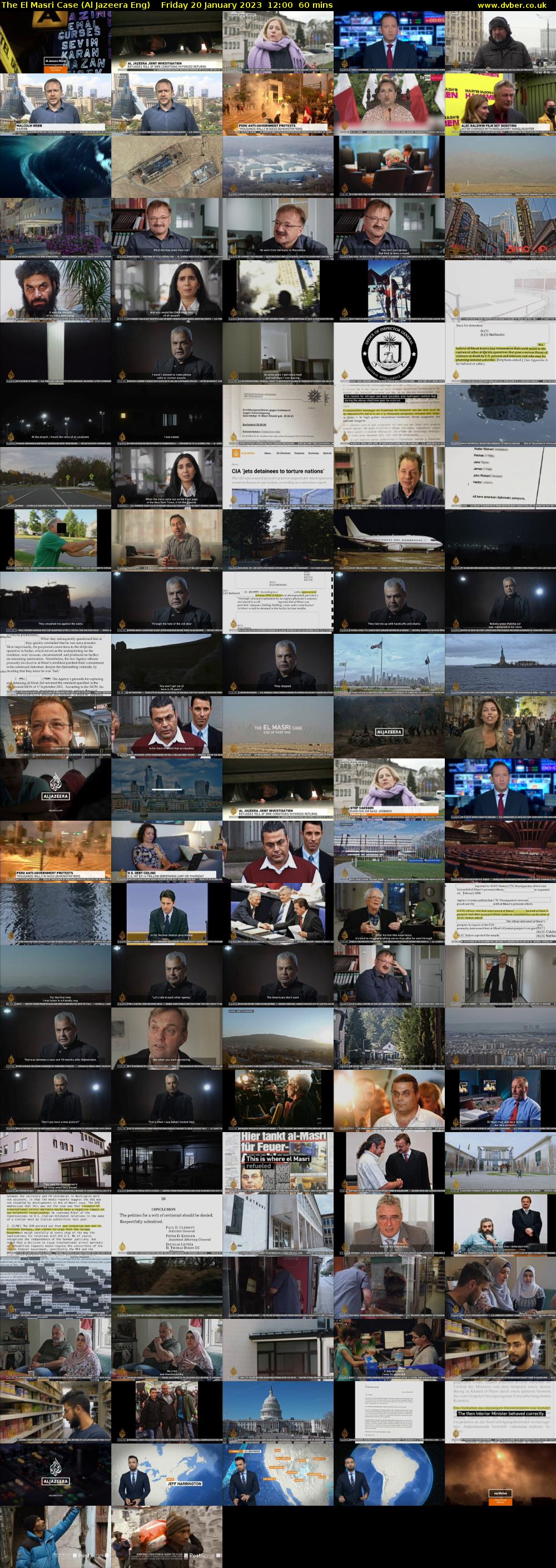 The El Masri Case (Al Jazeera Eng) Friday 20 January 2023 12:00 - 13:00