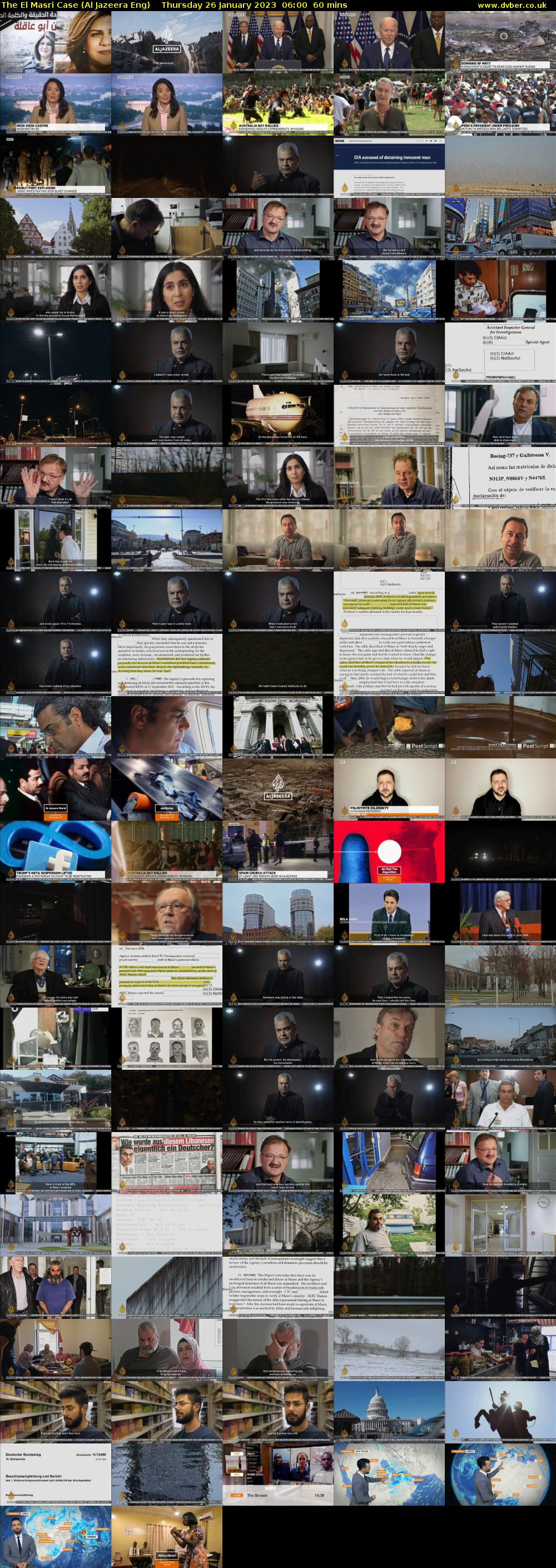 The El Masri Case (Al Jazeera Eng) Thursday 26 January 2023 06:00 - 07:00