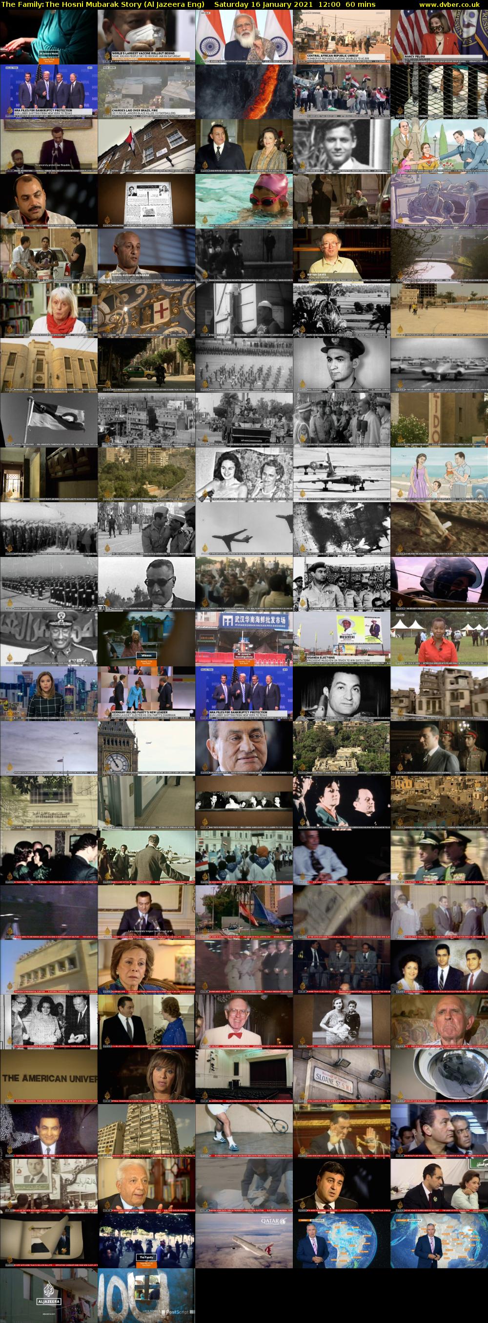 The Family:The Hosni Mubarak Story (Al Jazeera Eng) Saturday 16 January 2021 12:00 - 13:00