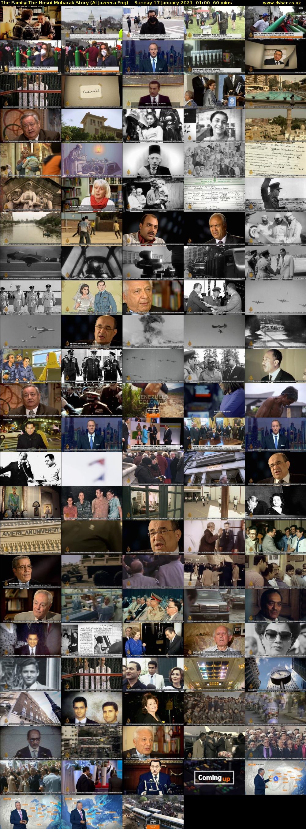 The Family:The Hosni Mubarak Story (Al Jazeera Eng) Sunday 17 January 2021 01:00 - 02:00