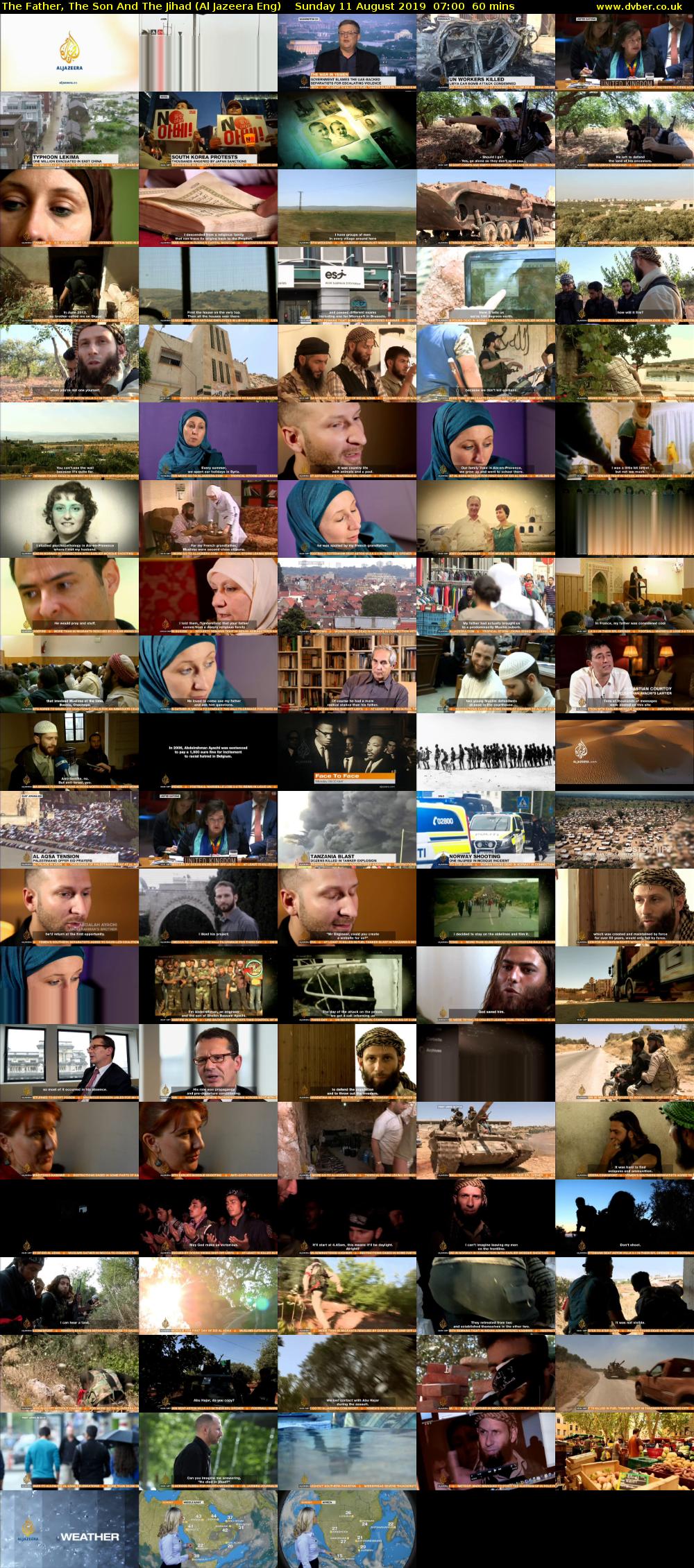 The Father, The Son And The Jihad (Al Jazeera Eng) Sunday 11 August 2019 07:00 - 08:00