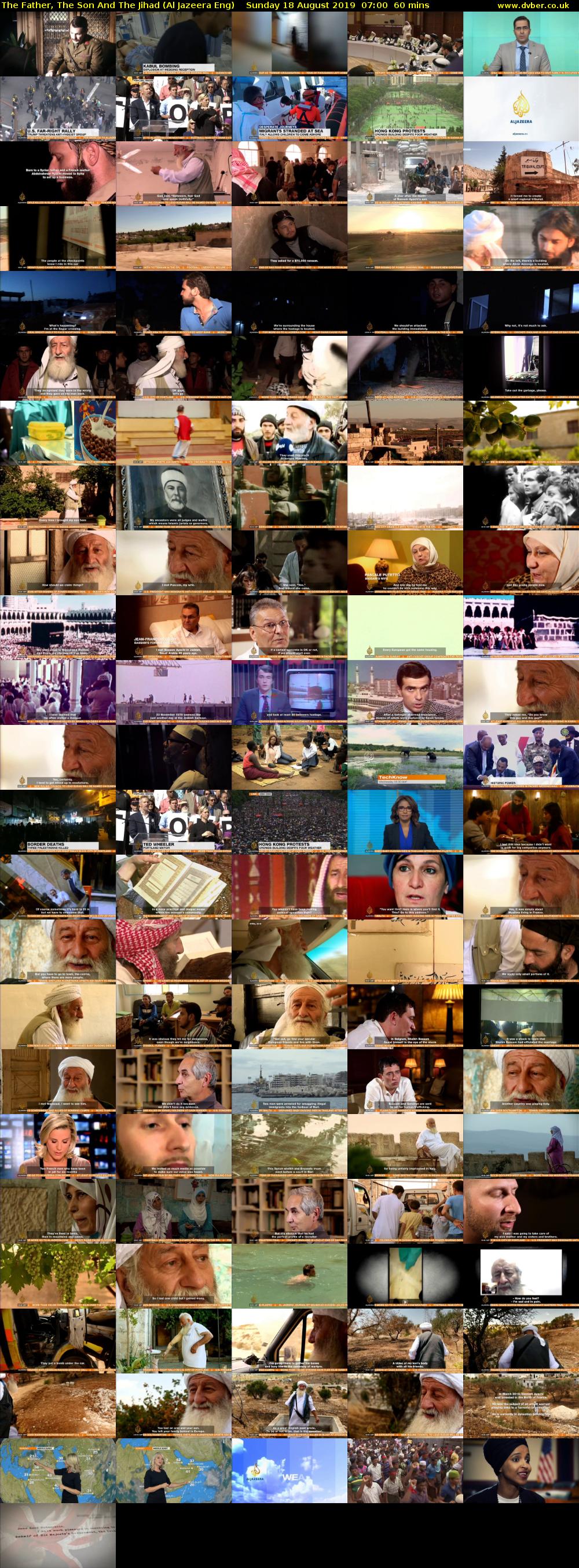 The Father, The Son And The Jihad (Al Jazeera Eng) Sunday 18 August 2019 07:00 - 08:00