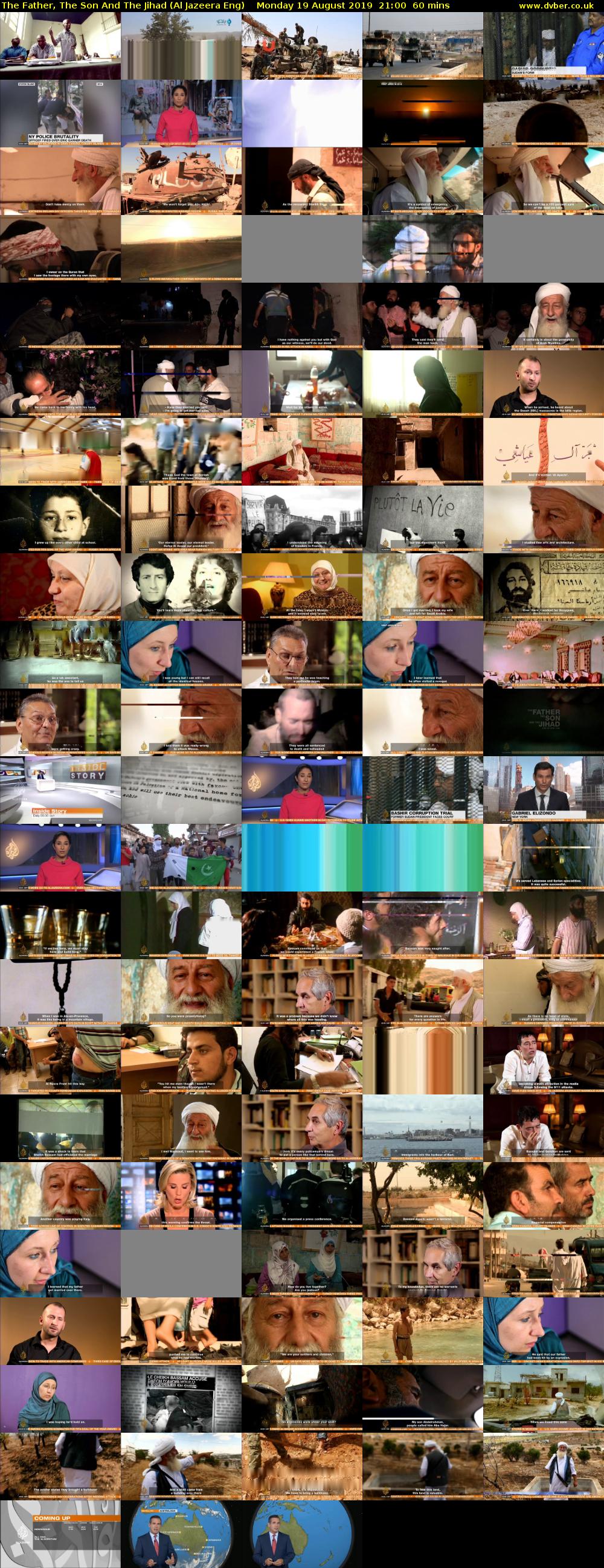 The Father, The Son And The Jihad (Al Jazeera Eng) Monday 19 August 2019 21:00 - 22:00