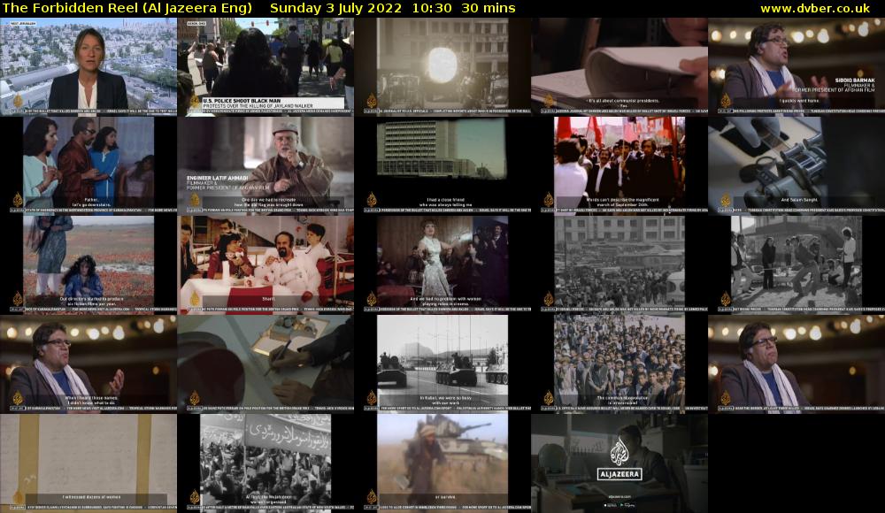 The Forbidden Reel (Al Jazeera Eng) Sunday 3 July 2022 10:30 - 11:00