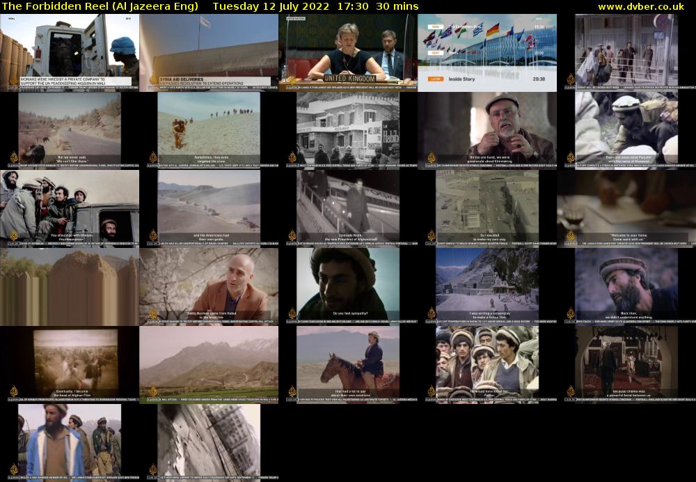 The Forbidden Reel (Al Jazeera Eng) Tuesday 12 July 2022 17:30 - 18:00