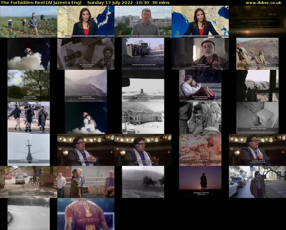 The Forbidden Reel (Al Jazeera Eng) Sunday 17 July 2022 10:30 - 11:00