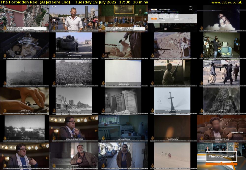 The Forbidden Reel (Al Jazeera Eng) Tuesday 19 July 2022 17:30 - 18:00