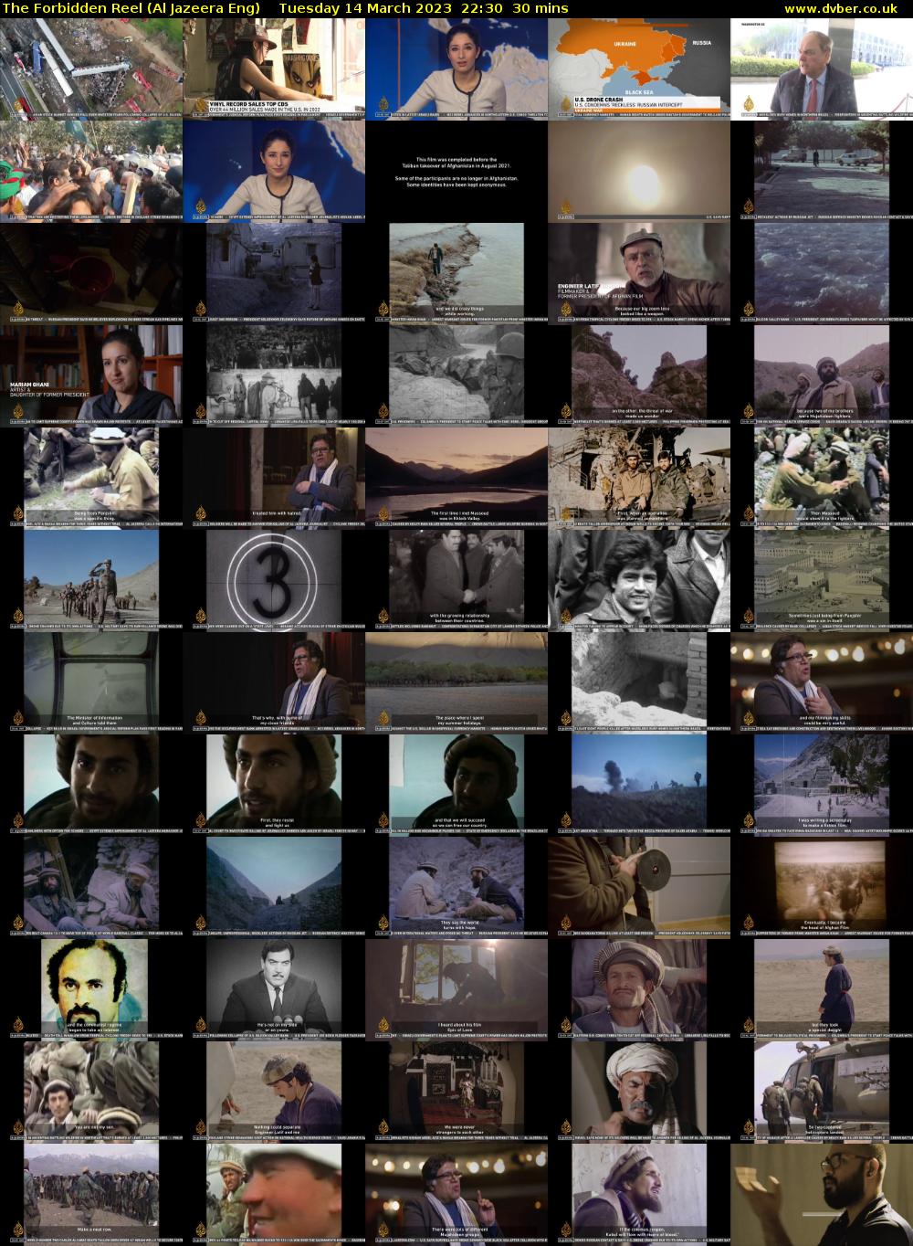The Forbidden Reel (Al Jazeera Eng) Tuesday 14 March 2023 22:30 - 23:00