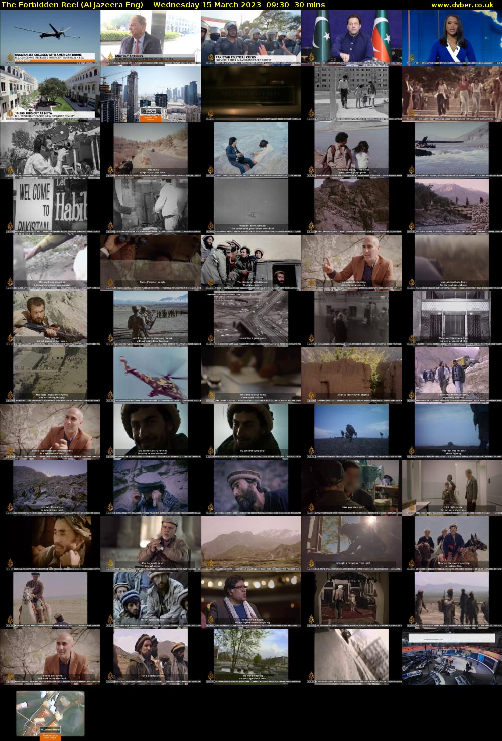 The Forbidden Reel (Al Jazeera Eng) Wednesday 15 March 2023 09:30 - 10:00