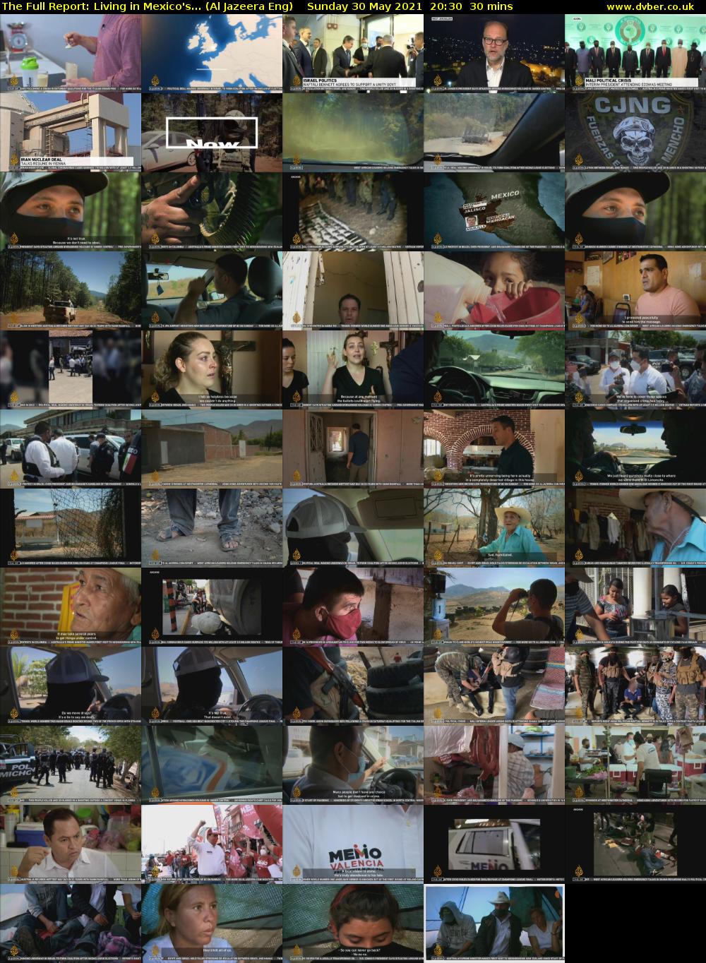 The Full Report: Living in Mexico's... (Al Jazeera Eng) Sunday 30 May 2021 20:30 - 21:00