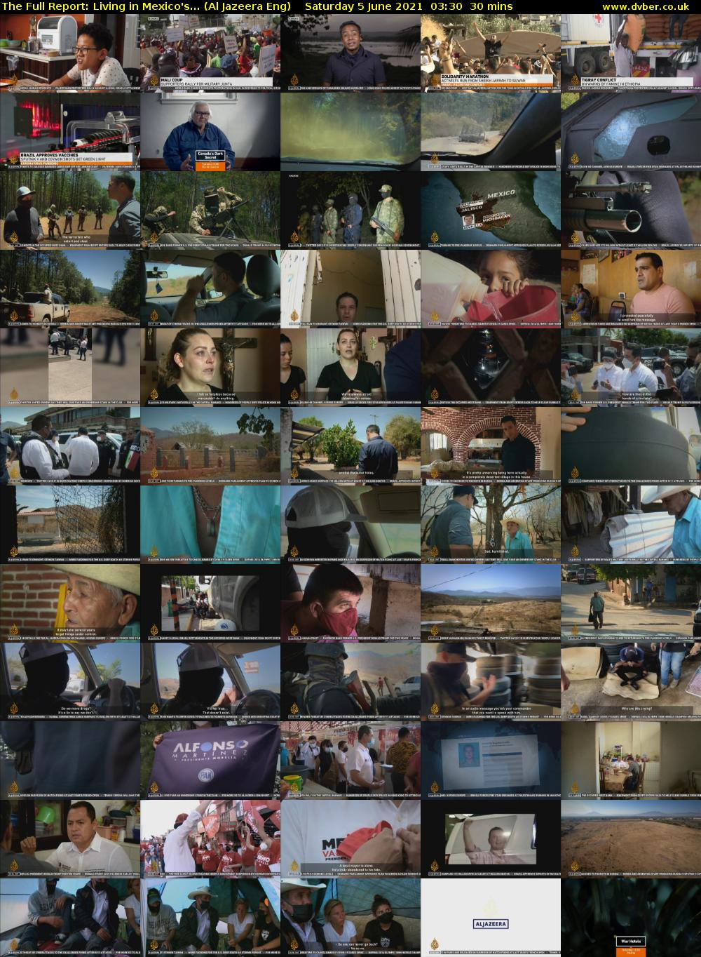 The Full Report: Living in Mexico's... (Al Jazeera Eng) Saturday 5 June 2021 03:30 - 04:00