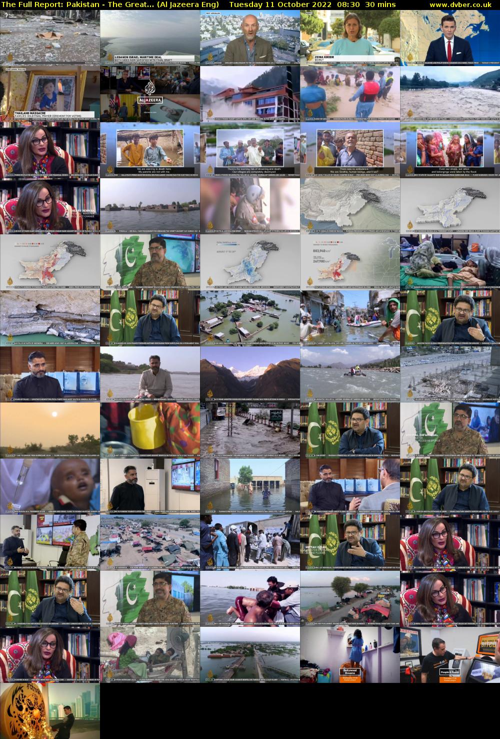 The Full Report: Pakistan - The Great... (Al Jazeera Eng) Tuesday 11 October 2022 08:30 - 09:00