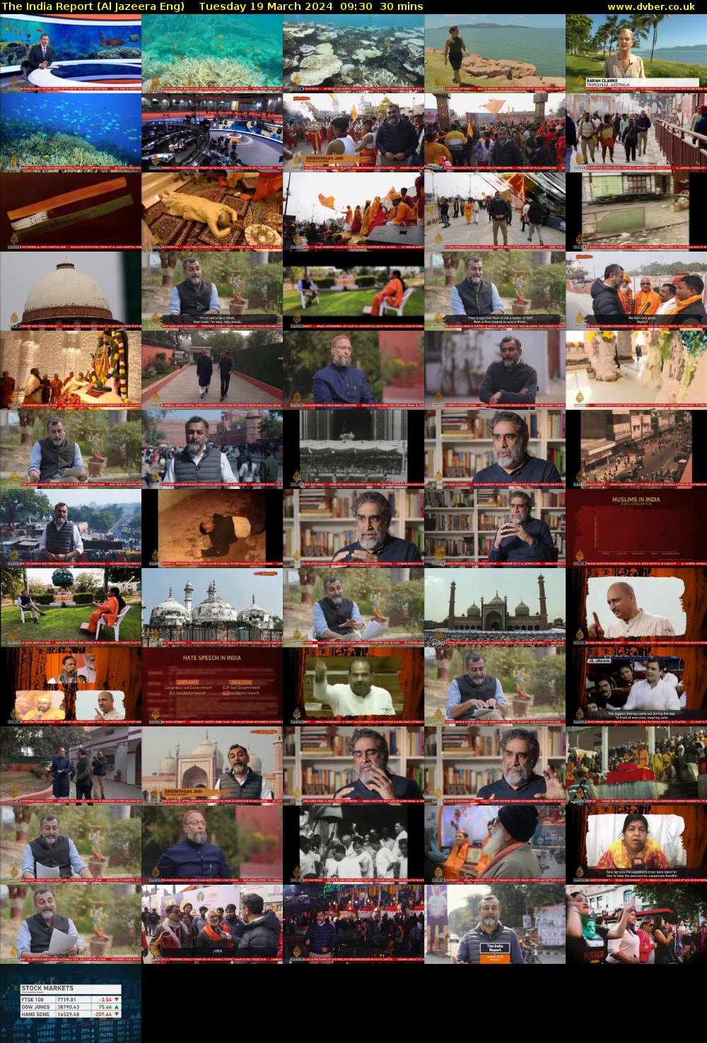 The India Report (Al Jazeera Eng) Tuesday 19 March 2024 09:30 - 10:00