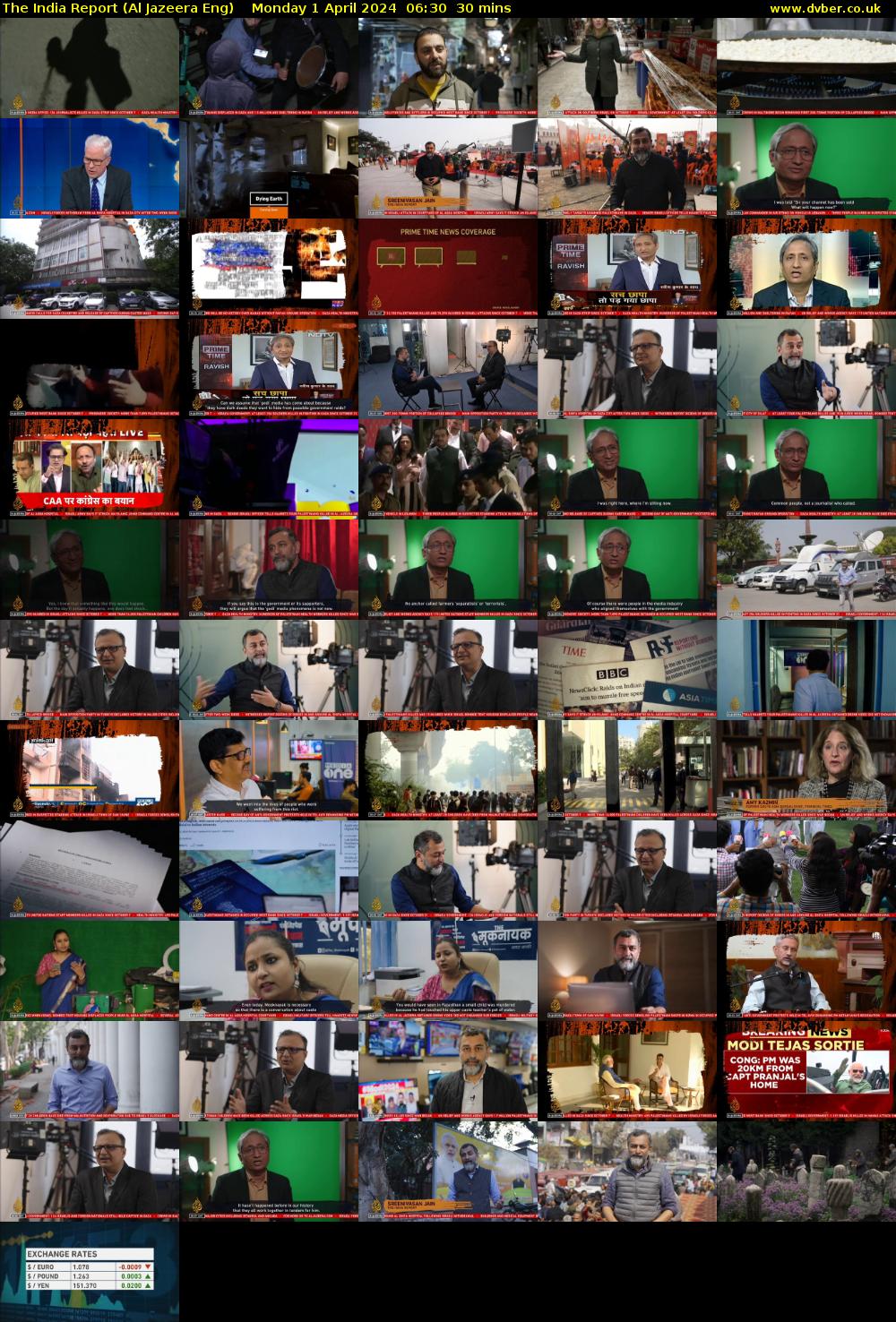 The India Report (Al Jazeera Eng) Monday 1 April 2024 06:30 - 07:00