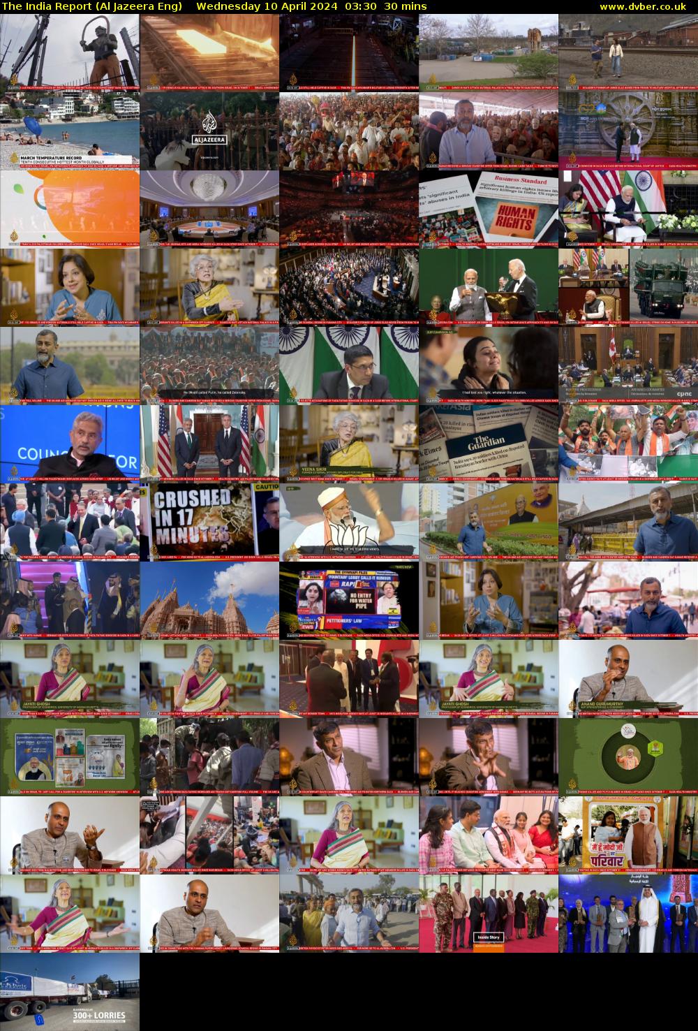 The India Report (Al Jazeera Eng) Wednesday 10 April 2024 03:30 - 04:00