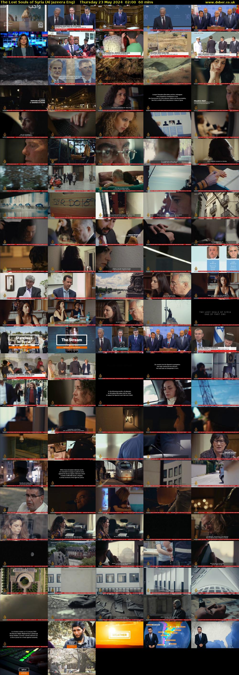 The Lost Souls of Syria (Al Jazeera Eng) Thursday 23 May 2024 02:00 - 03:00