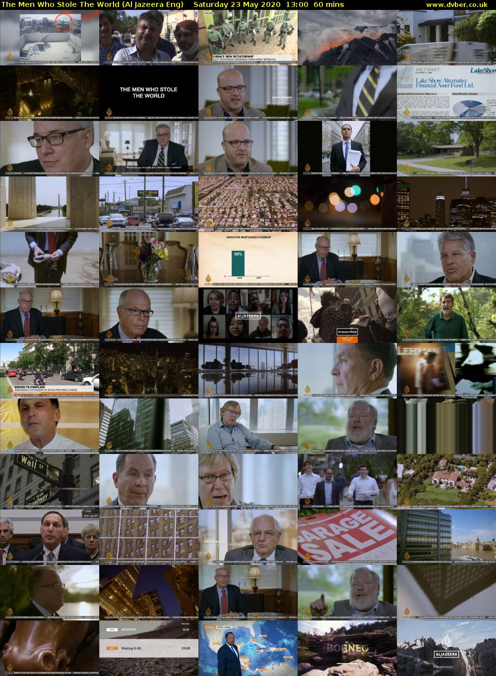 The Men Who Stole The World (Al Jazeera Eng) Saturday 23 May 2020 13:00 - 14:00