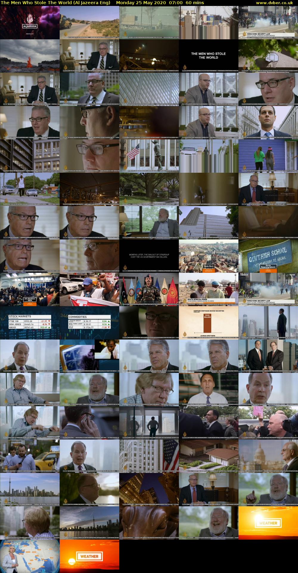 The Men Who Stole The World (Al Jazeera Eng) Monday 25 May 2020 07:00 - 08:00