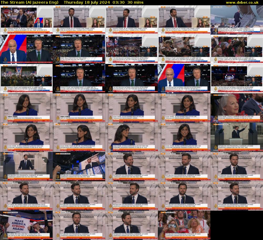 The Stream (Al Jazeera Eng) Thursday 18 July 2024 03:30 - 04:00