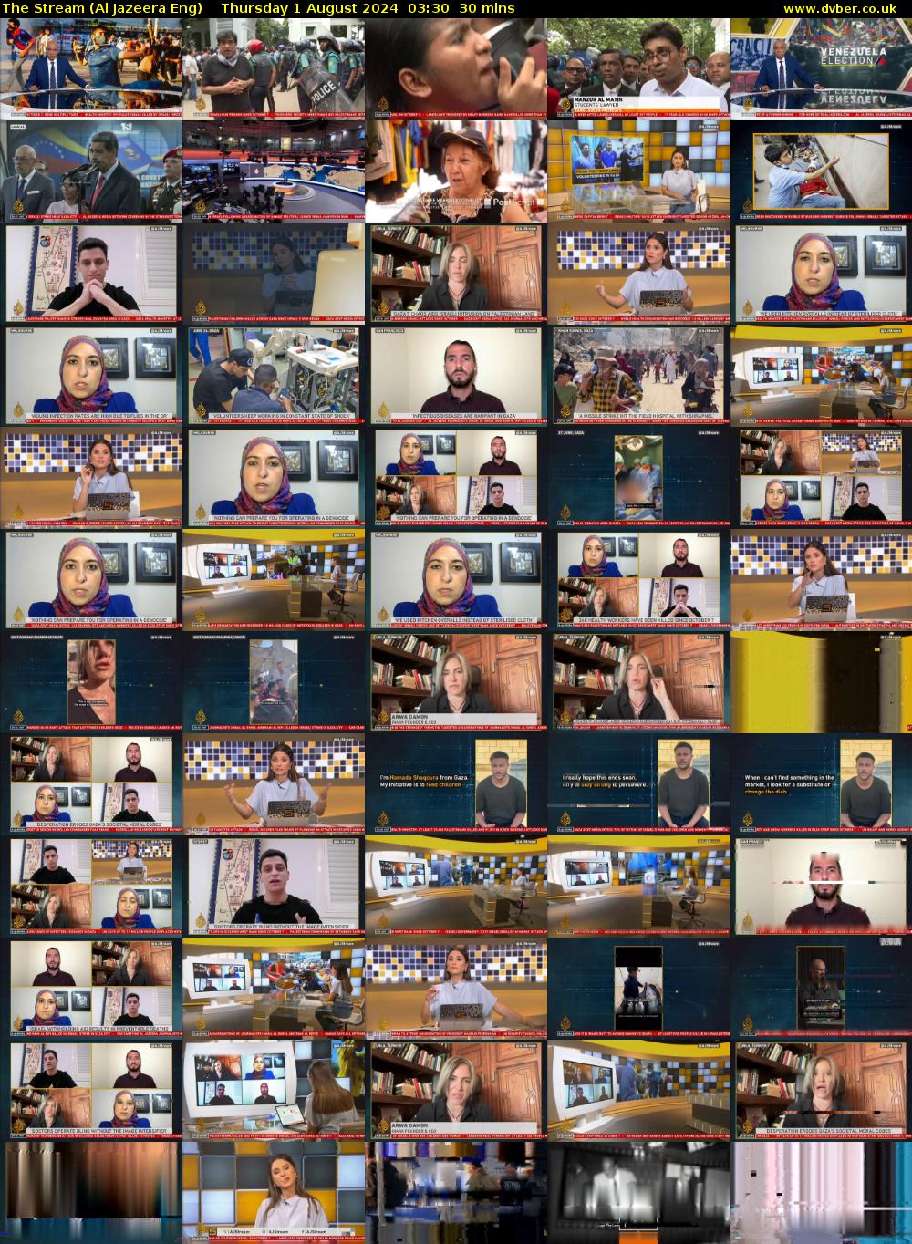 The Stream (Al Jazeera Eng) Thursday 1 August 2024 03:30 - 04:00