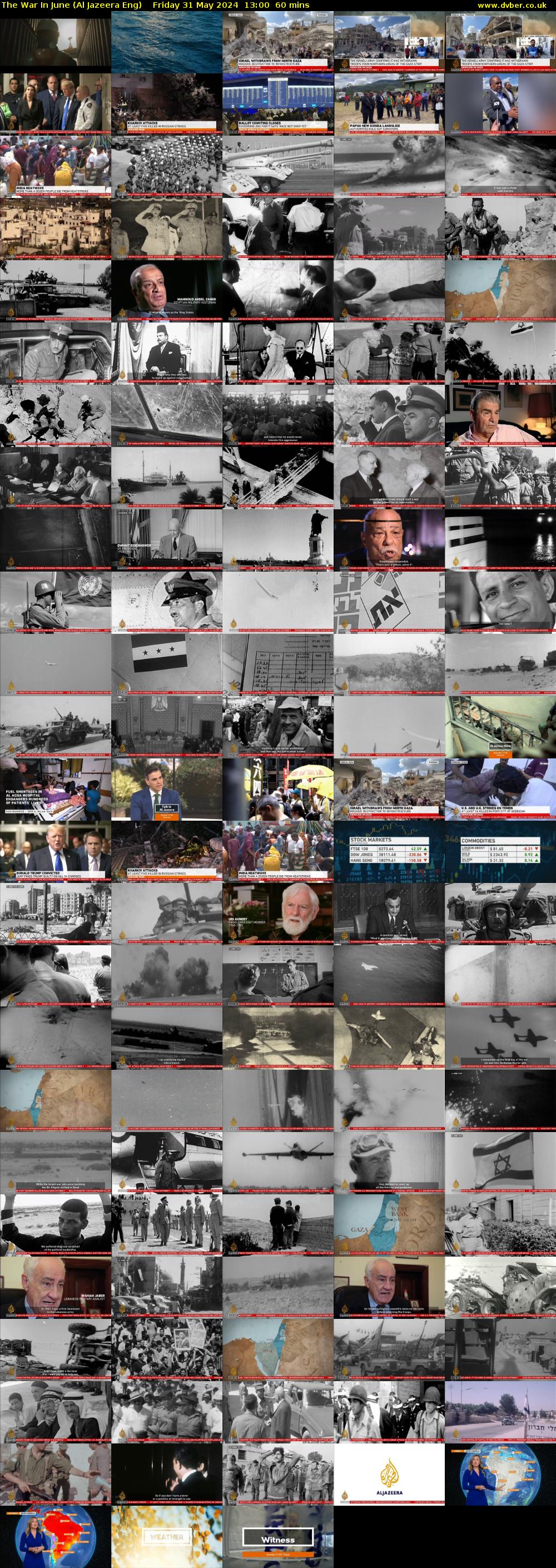 The War In June (Al Jazeera Eng) Friday 31 May 2024 13:00 - 14:00
