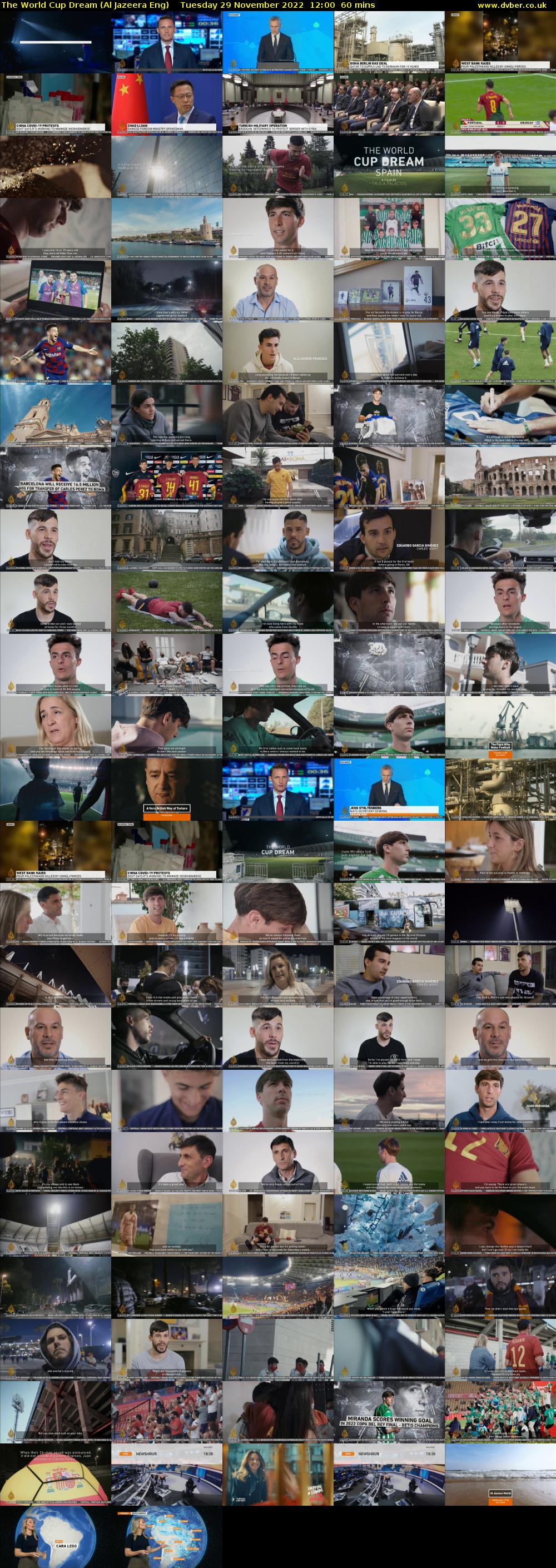 The World Cup Dream (Al Jazeera Eng) Tuesday 29 November 2022 12:00 - 13:00
