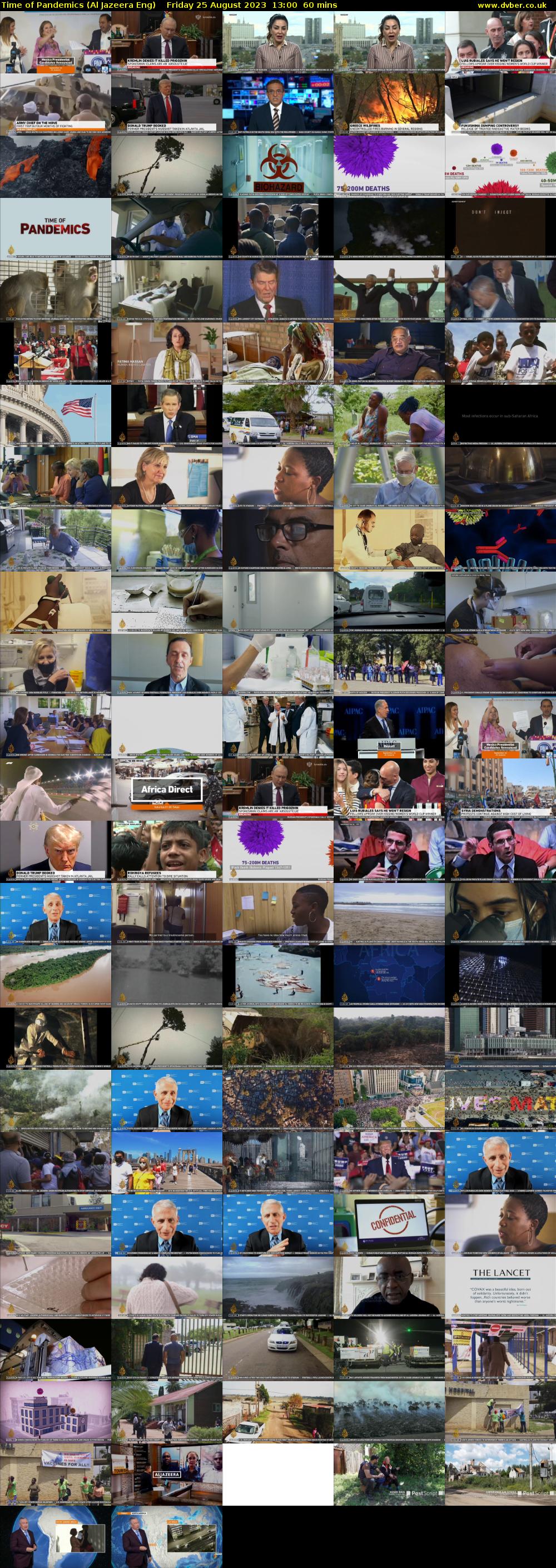 Time of Pandemics (Al Jazeera Eng) Friday 25 August 2023 13:00 - 14:00