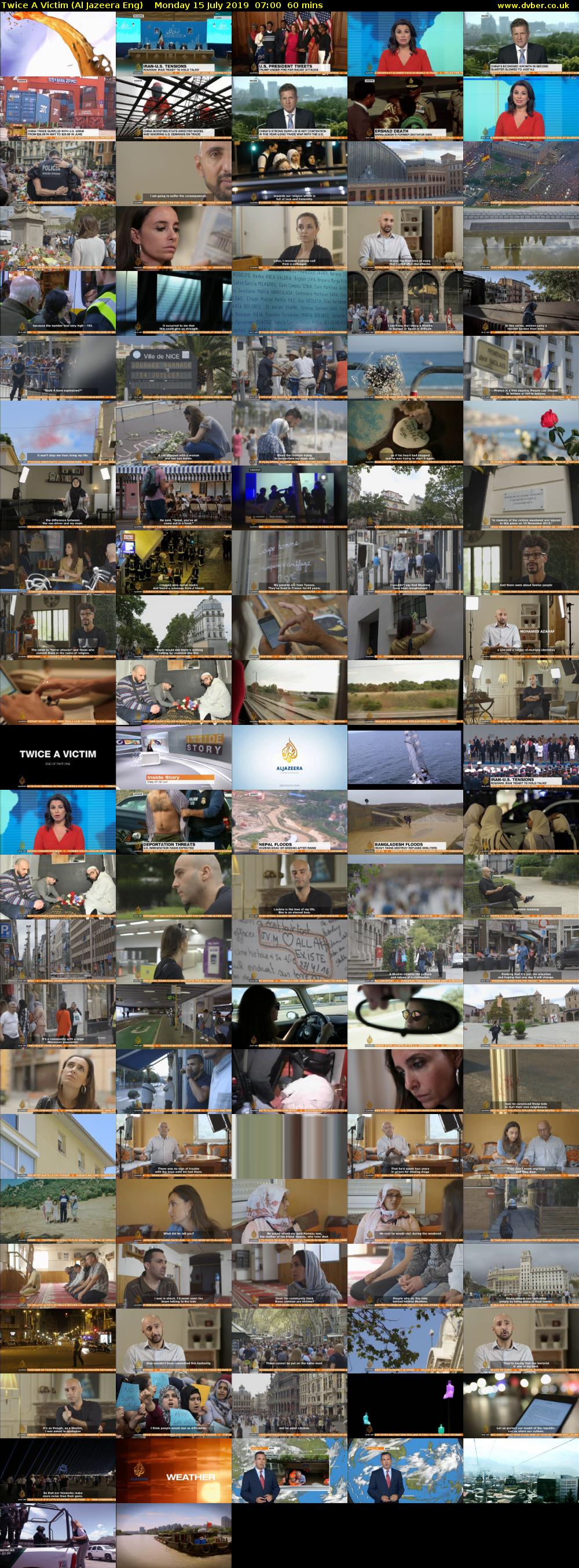 Twice A Victim (Al Jazeera Eng) Monday 15 July 2019 07:00 - 08:00
