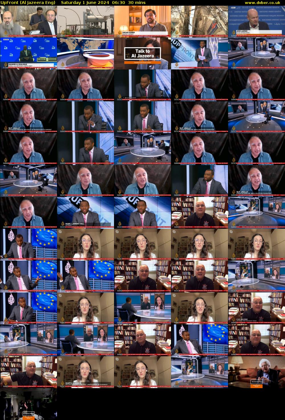 UpFront (Al Jazeera Eng) Saturday 1 June 2024 06:30 - 07:00