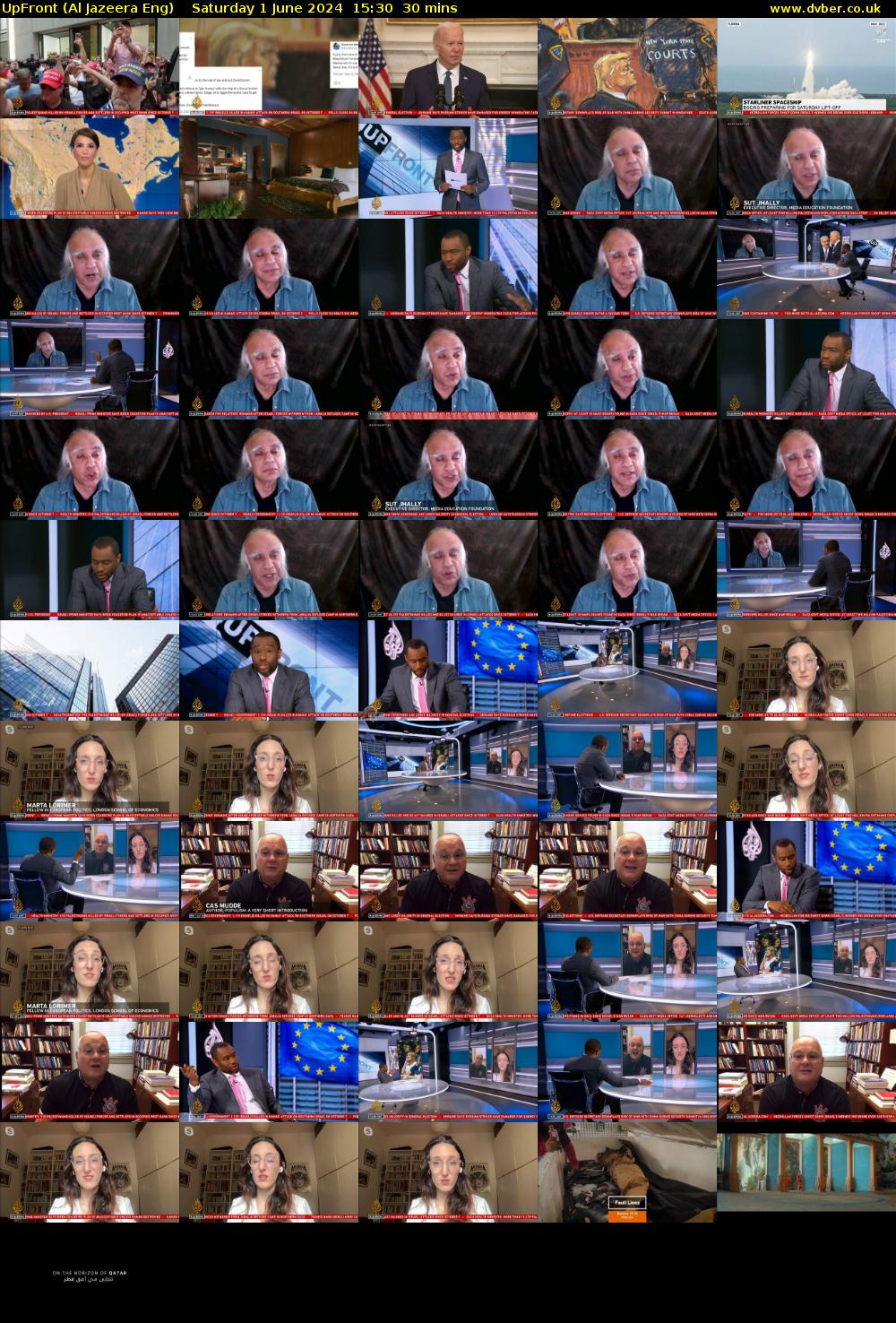 UpFront (Al Jazeera Eng) Saturday 1 June 2024 15:30 - 16:00