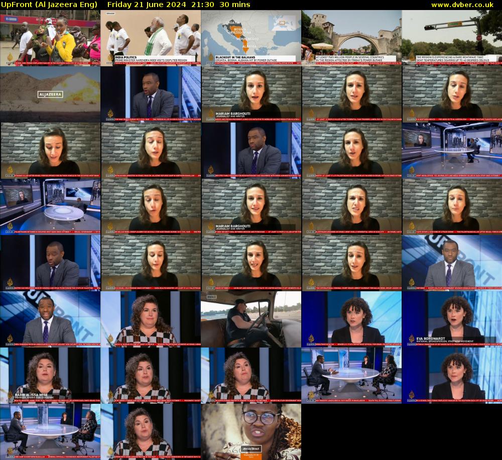 UpFront (Al Jazeera Eng) Friday 21 June 2024 21:30 - 22:00