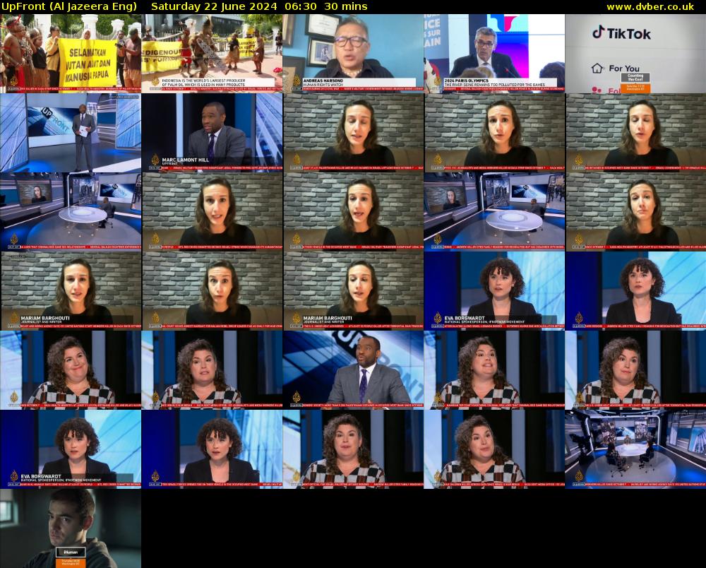 UpFront (Al Jazeera Eng) Saturday 22 June 2024 06:30 - 07:00
