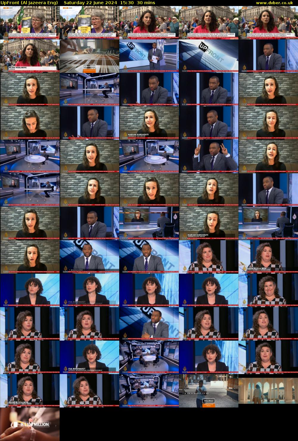 UpFront (Al Jazeera Eng) Saturday 22 June 2024 15:30 - 16:00