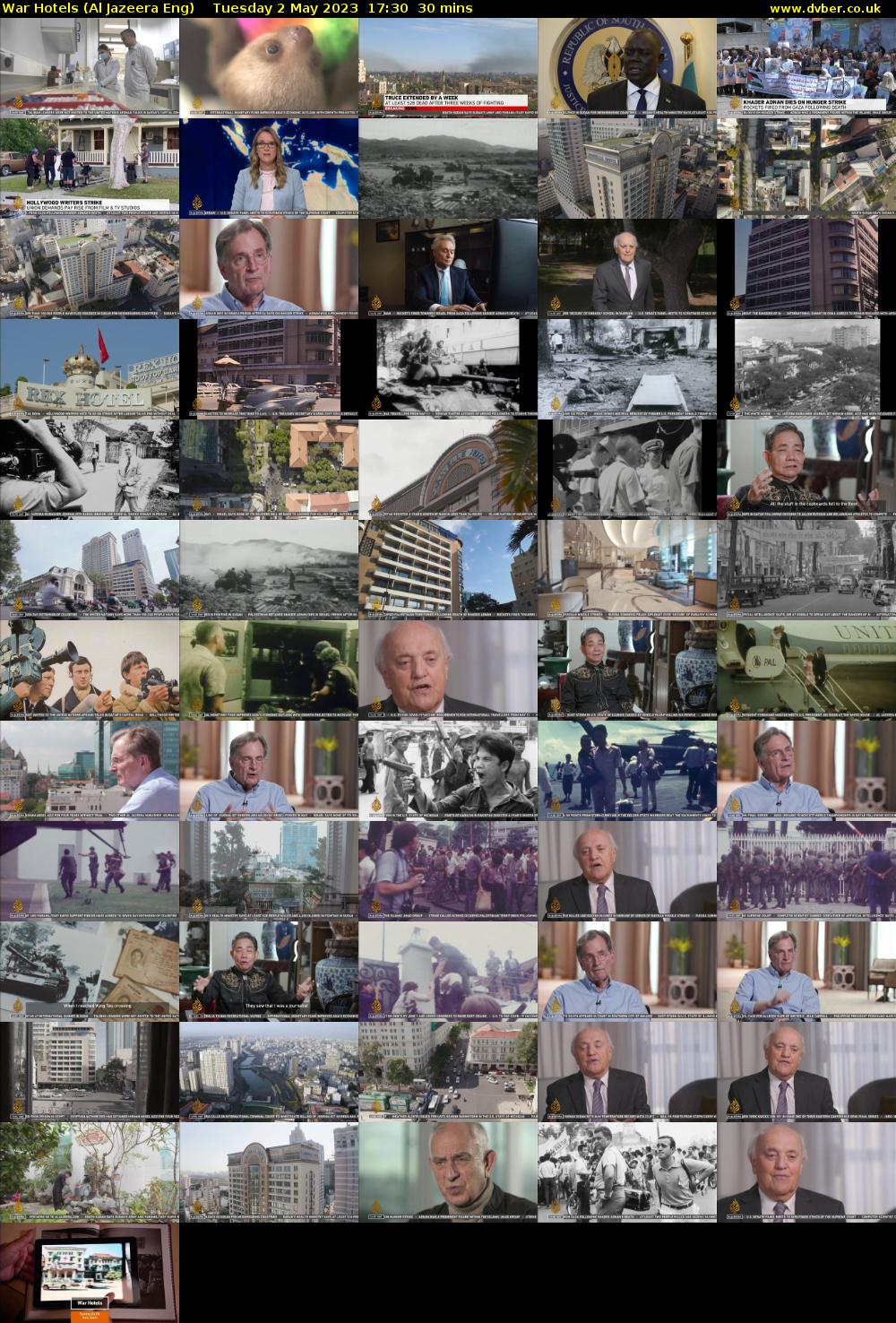 War Hotels (Al Jazeera Eng) Tuesday 2 May 2023 17:30 - 18:00